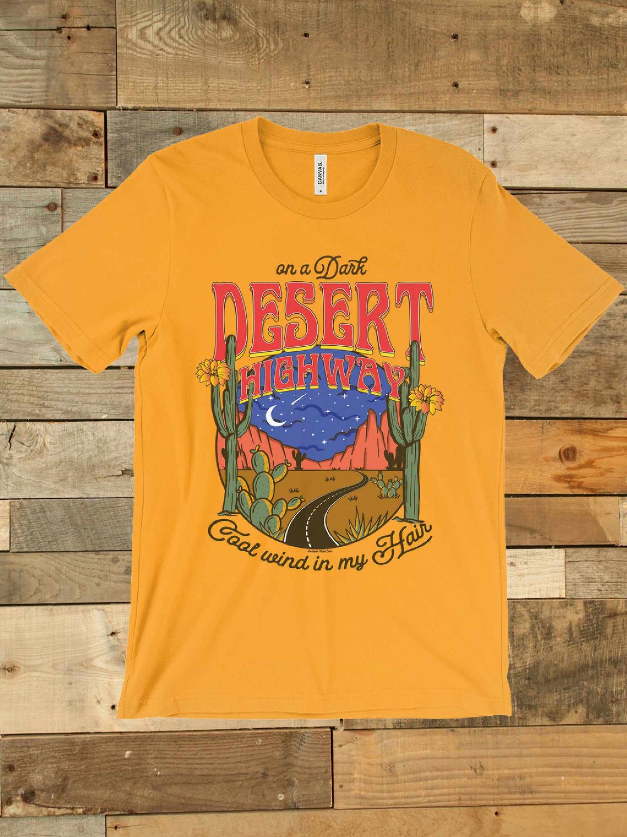Dark Desert Highway T shirt