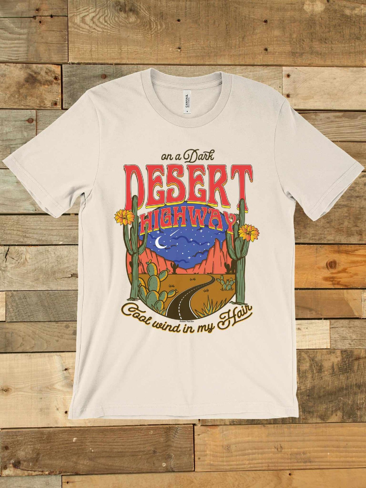 Dark Desert Highway T shirt
