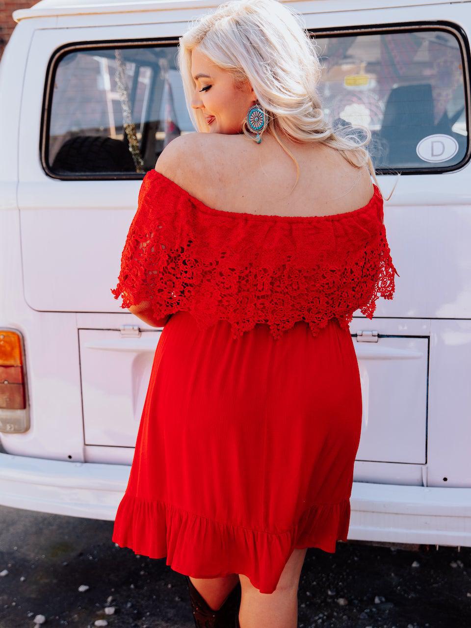 Bride Babes Dress - Red-Dresses-Southern Fried Chics