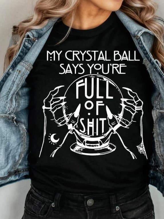 Crystal Ball Tee-T Shirts-Southern Fried Chics