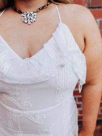 Thumbnail for Dressed In White Dress - White-Dresses-Southern Fried Chics