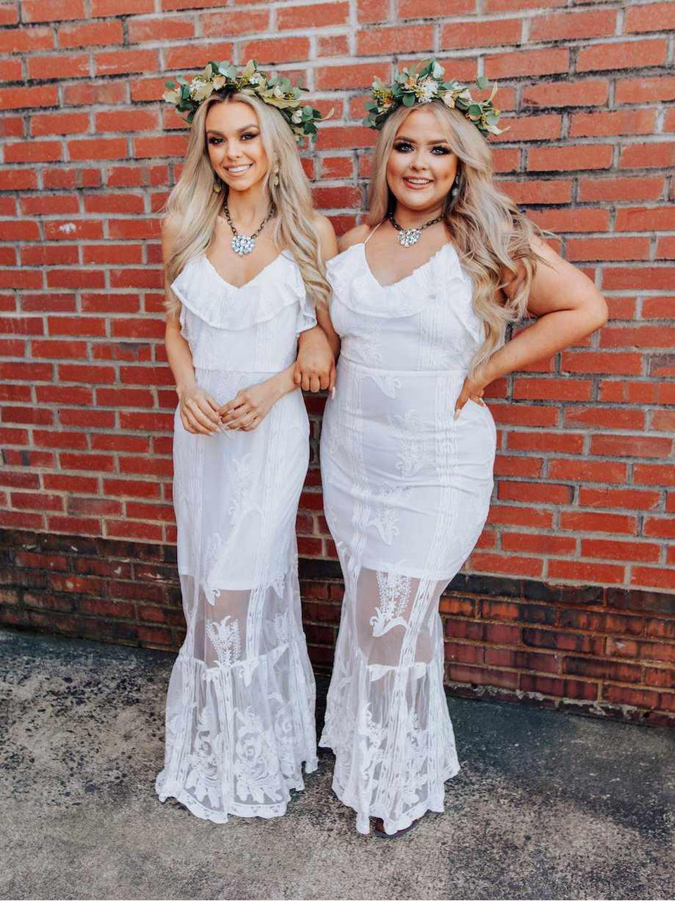 Dressed In White Dress - White-Dresses-Southern Fried Chics