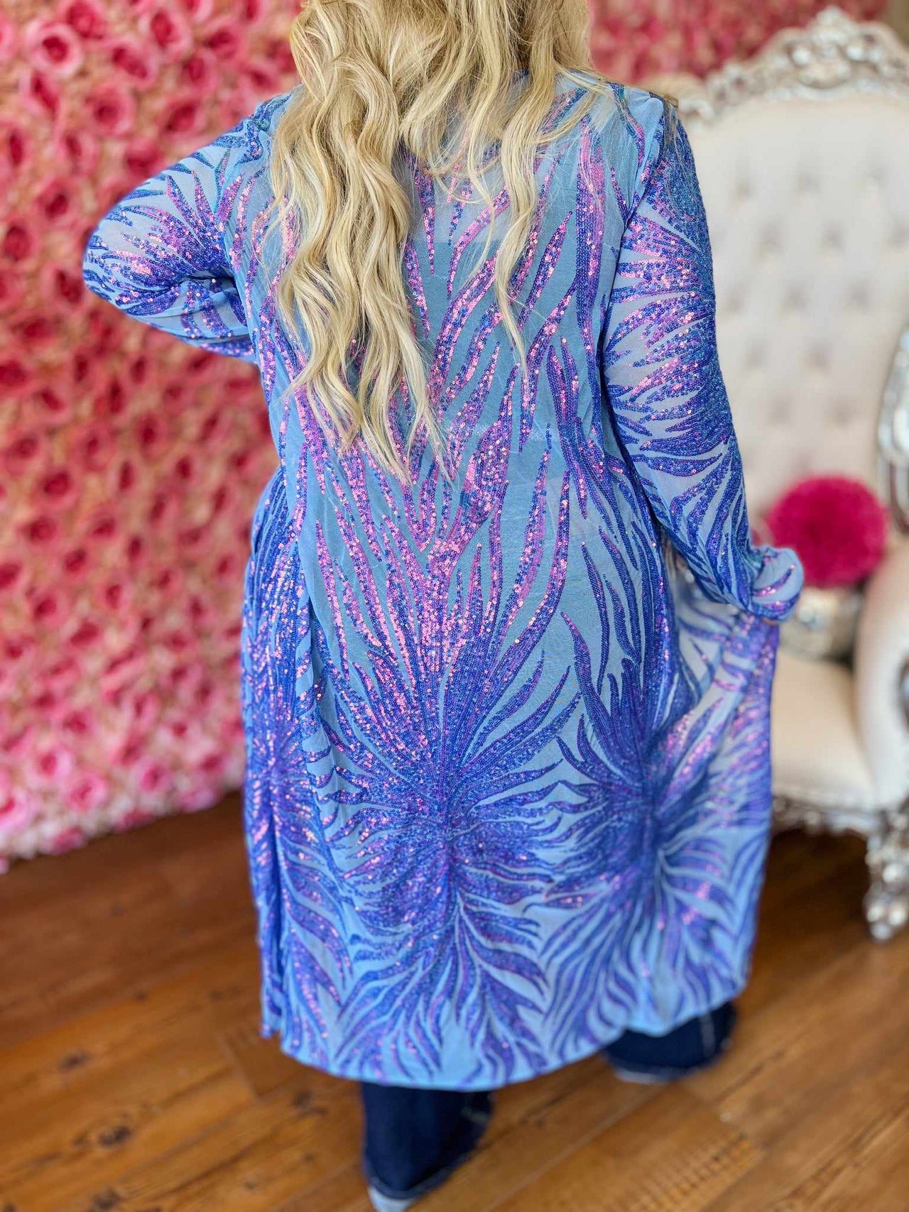 The Royal Sequin Duster - Unicorn