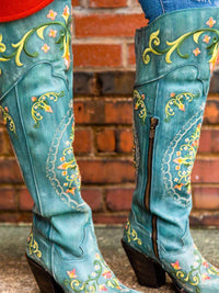 Thumbnail for Flower Child Boots-Boots-Southern Fried Chics