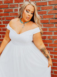 Thumbnail for Friday Night Lights Dress - White-Dresses-Southern Fried Chics