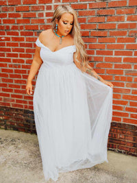 Thumbnail for Friday Night Lights Dress - White-Dresses-Southern Fried Chics