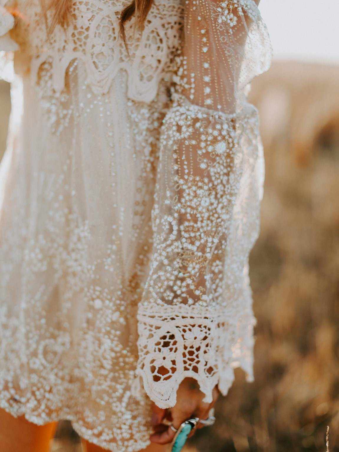 Gypsy Gold Dress in Rose Gold