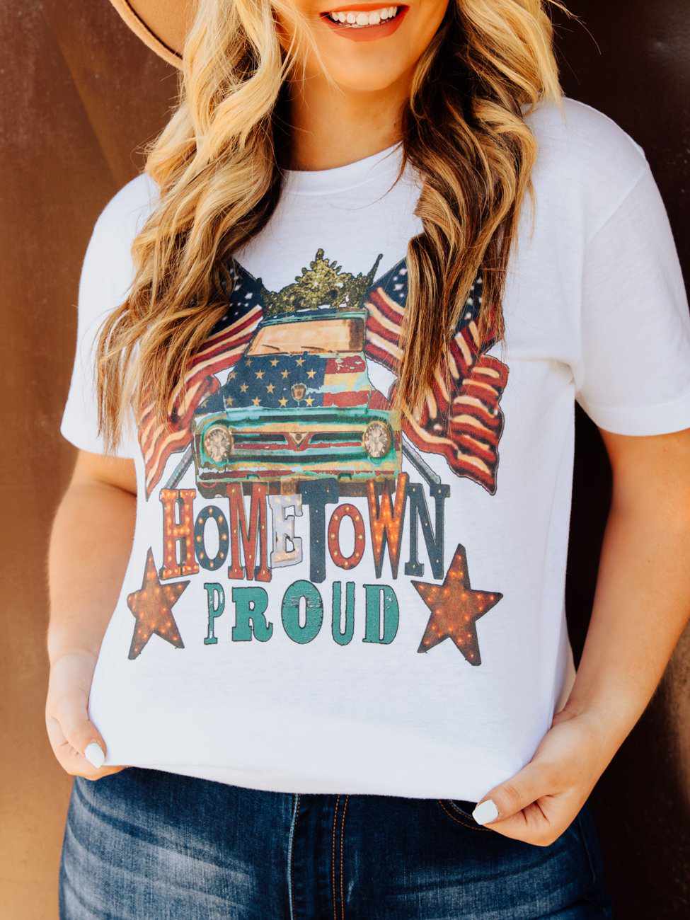 Hometown Proud Tee-Outerwear-Southern Fried Chics