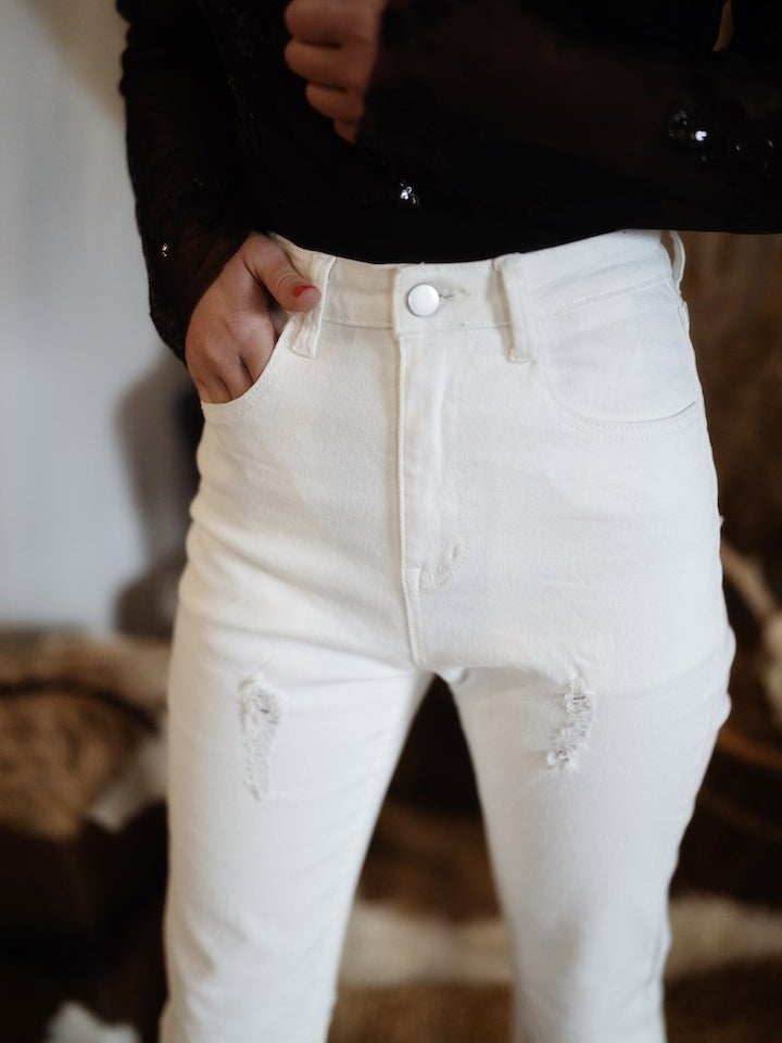 Hot Girl Jean - White-Jeans-Southern Fried Chics