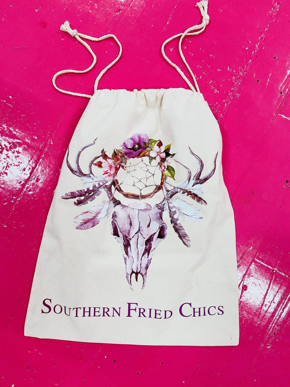 SFC Canvas Tote - Large-Handbags & Wallets-Southern Fried Chics