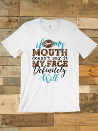 Thumbnail for If My Mouth Tee-Southern Fried Chics