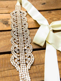 Thumbnail for Infinite Belt - Pure Ribbon and Gold x3-Belts-Southern Fried Chics