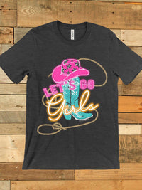 Thumbnail for Let's Go Girls Tee-Southern Fried Chics