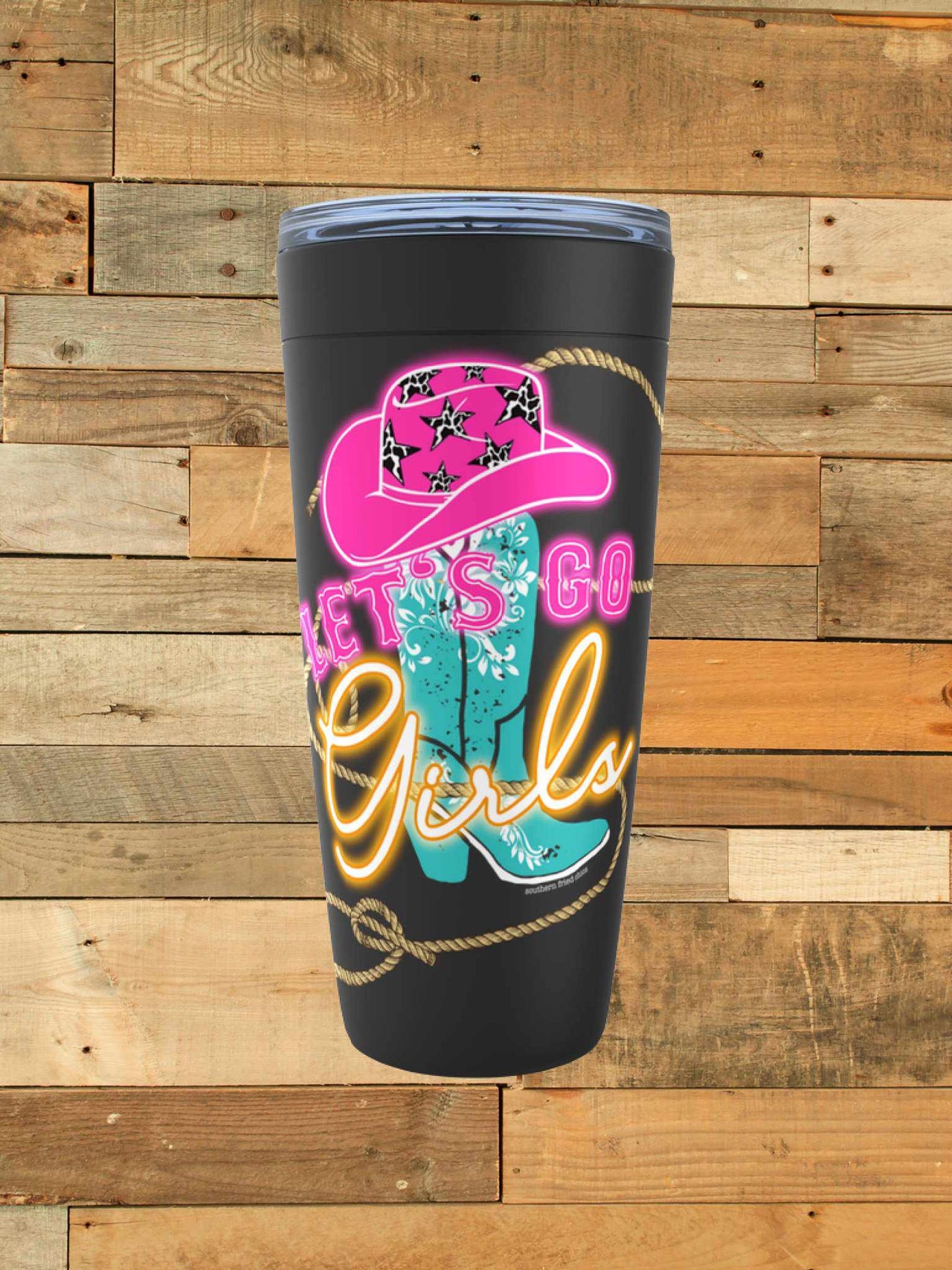 Let's Go Girls Tumbler-Southern Fried Chics