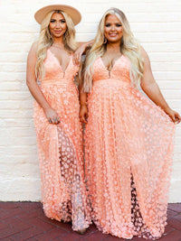 Thumbnail for Look so Good — Boho Bridesmaid Dress in Pink-Dresses-Southern Fried Chics