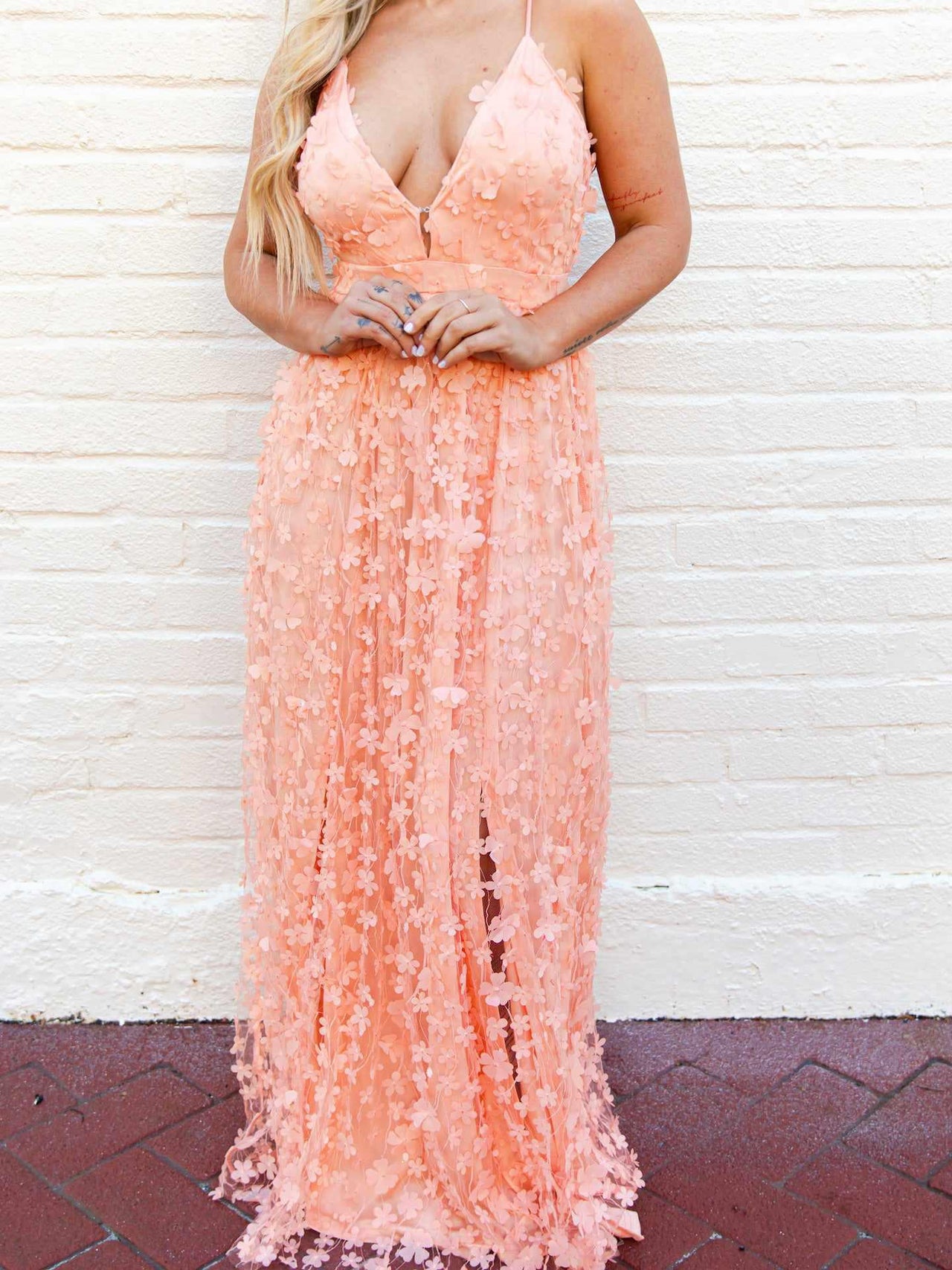 Look so Good — Boho Bridesmaid Dress in Pink-Dresses-Southern Fried Chics