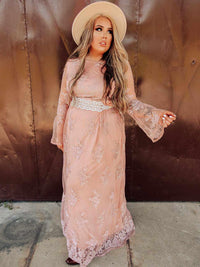 Thumbnail for Magic All Around Dress - Peach-Dresses-Southern Fried Chics