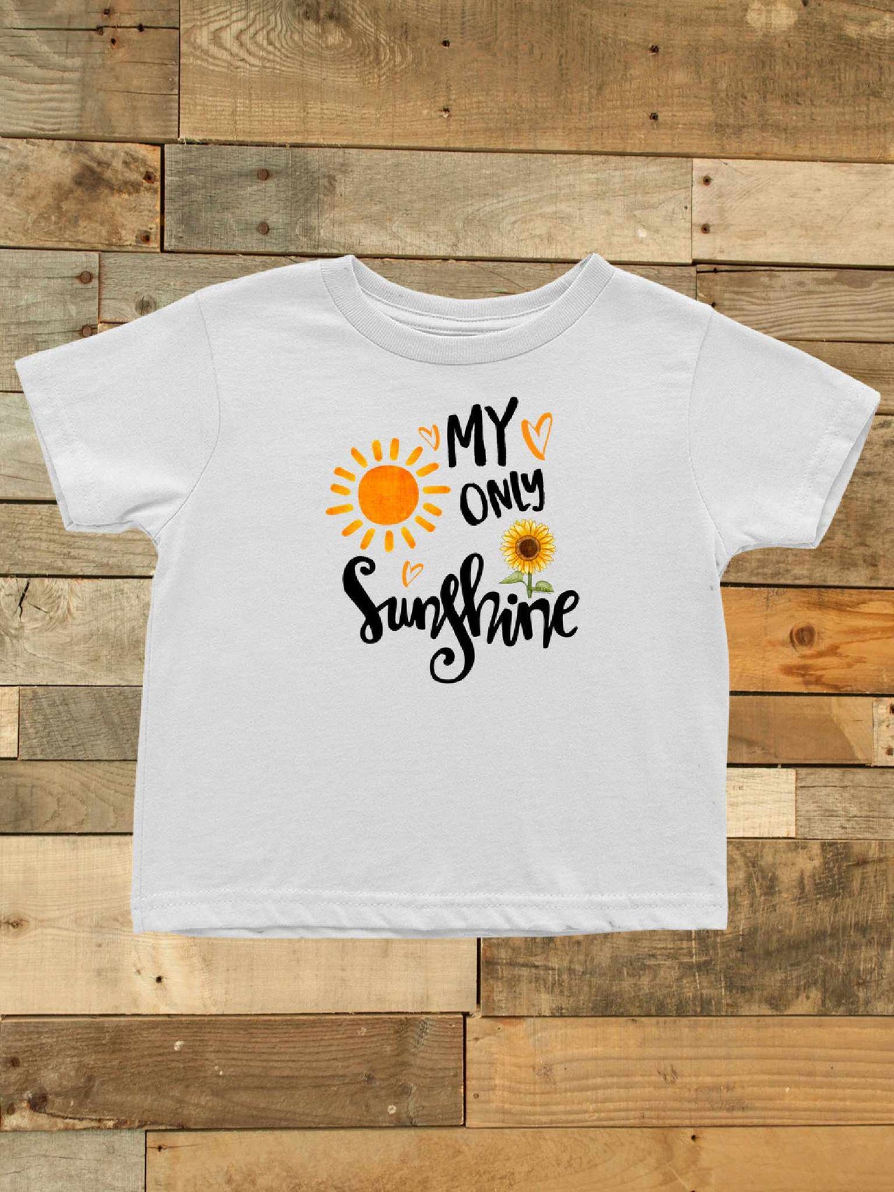 My Only Sunshine Tee (Toddler)-Southern Fried Chics