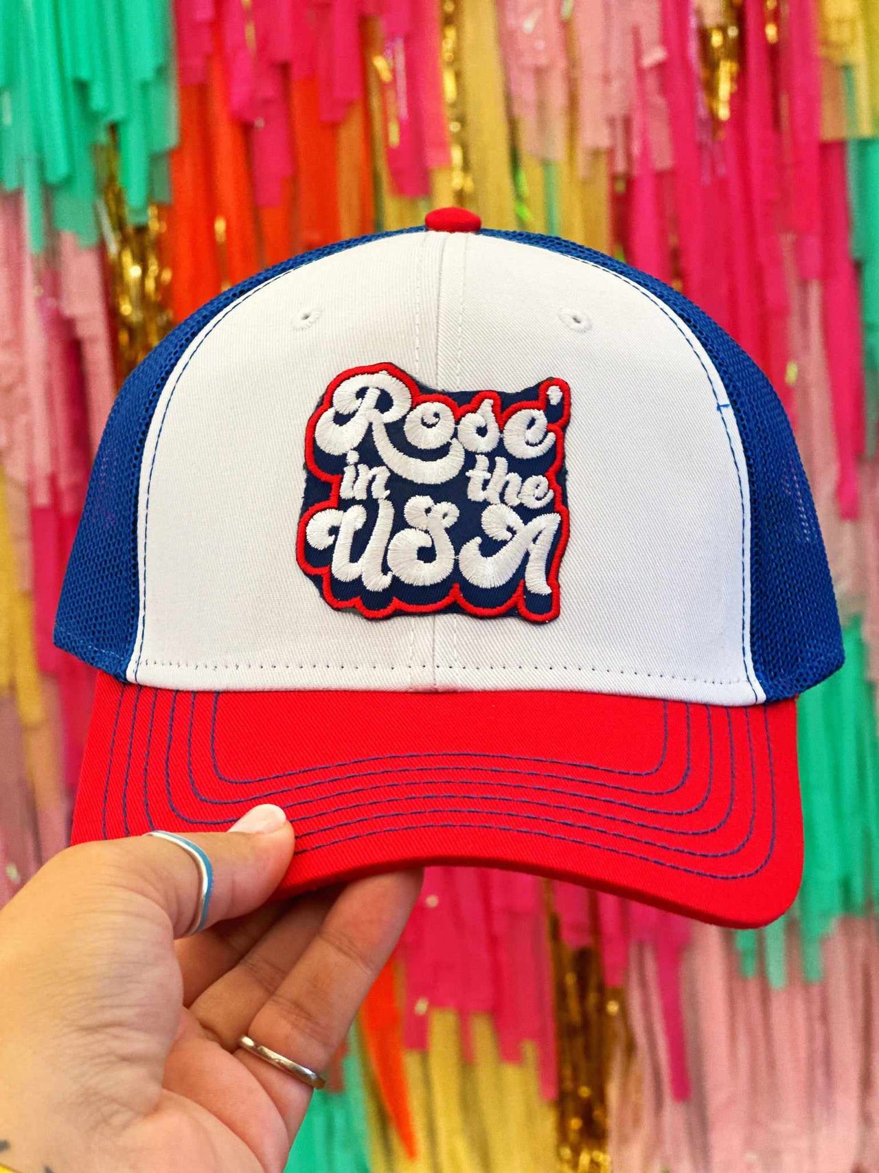 Rose In The USA Hat