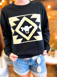 Thumbnail for Punchy Cow Sweatshirt