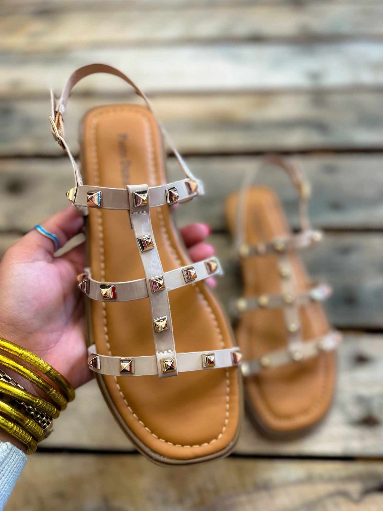 Express The Stud Sandals