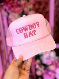 Thumbnail for Cowboy Hat Trucker Hat
