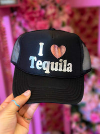 Thumbnail for I Love Tequila Trucker Hat