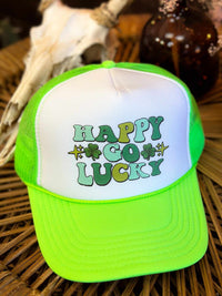 Thumbnail for Happy Go Lucky Trucker Hat