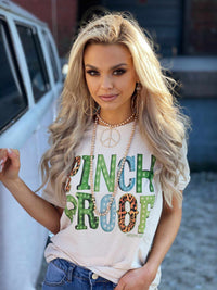 Thumbnail for Pinch Proof Marquee Tee - Cream-T Shirts-Southern Fried Chics