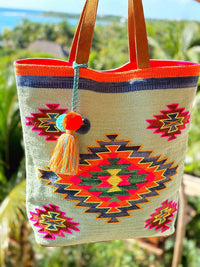 Thumbnail for Western style canvas tote bag.