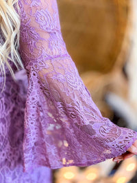 Thumbnail for Lacey Belle Dress - Lavender