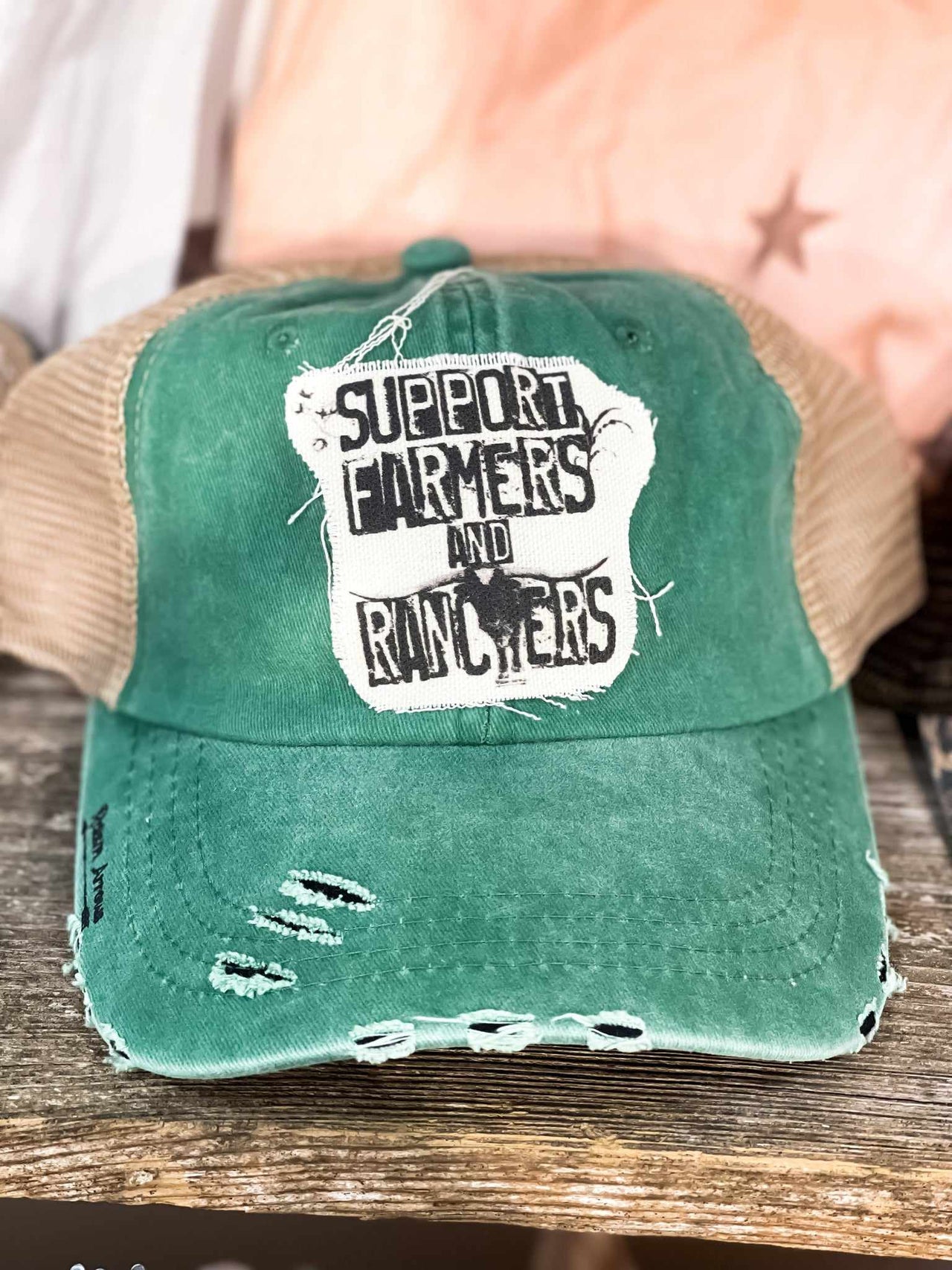 Support Farmers And Ranchers Hat