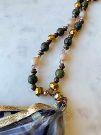 Thumbnail for Camo Tassel Necklace - Camouflage