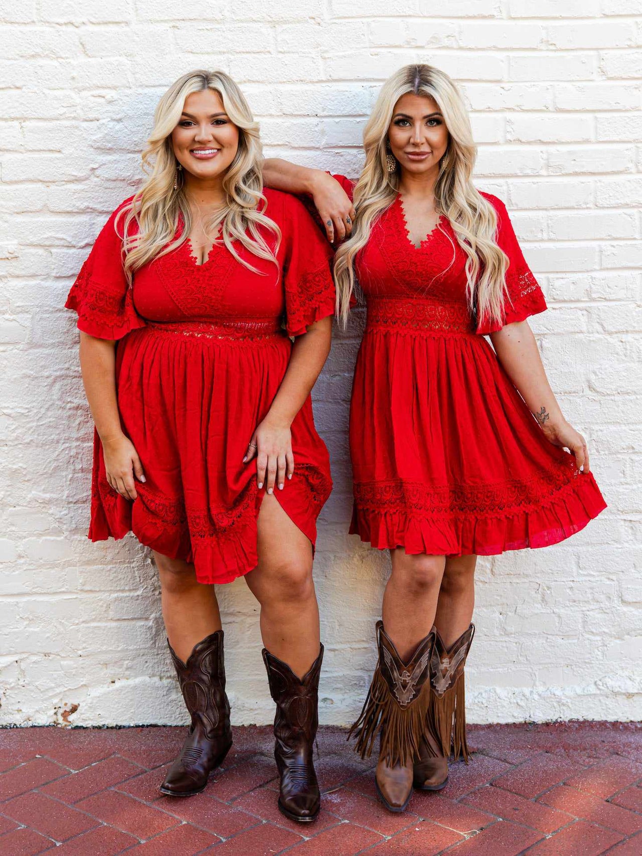 Picture Perfect Dress - Red-Dresses-Southern Fried Chics