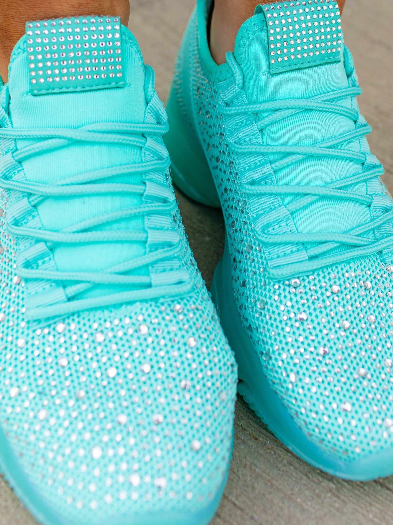 Maxed In Bling Sneakers - Mint
