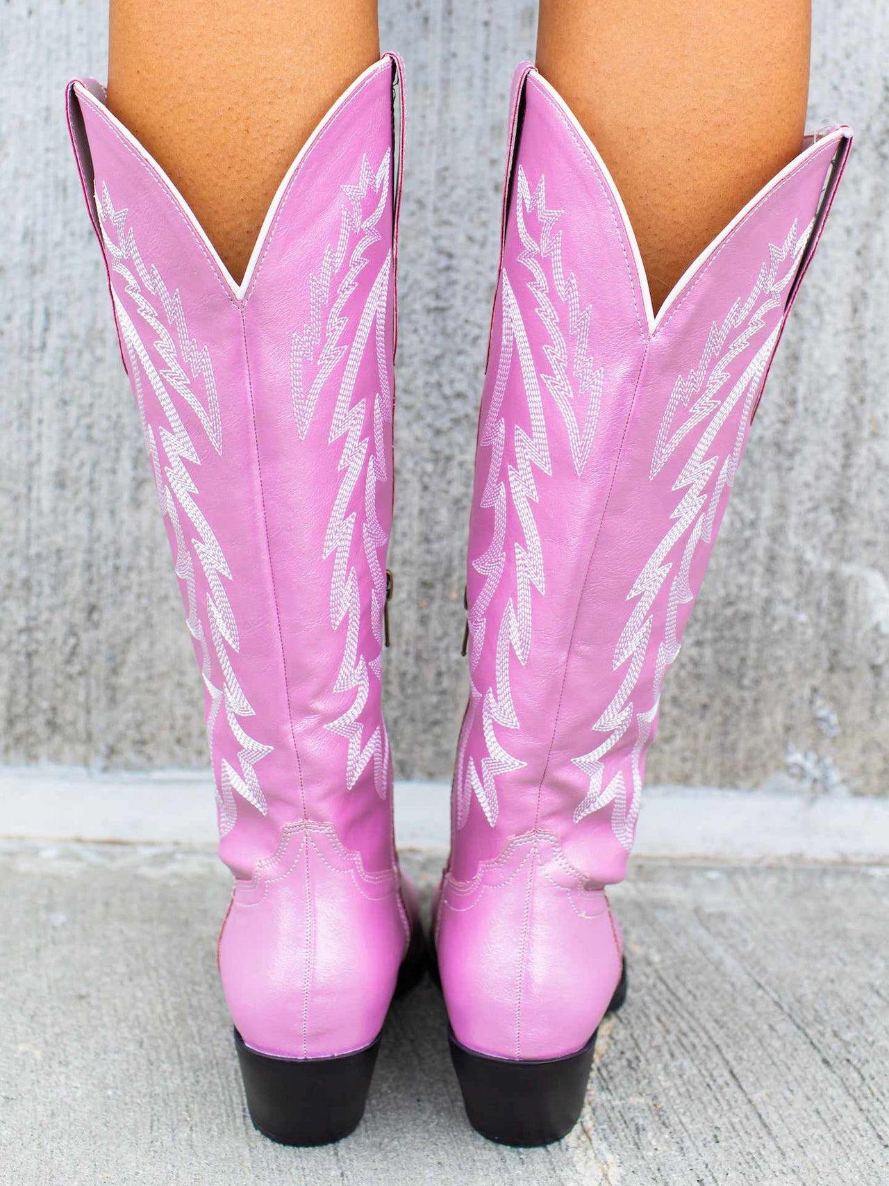 Disco Diva Cowgirl Pink Boots