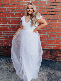 Thumbnail for She's A Sweetheart Dress - White-Dresses-Southern Fried Chics