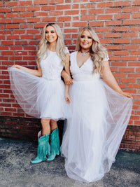 Thumbnail for She's A Sweetheart Dress - White-Dresses-Southern Fried Chics