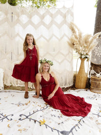 Thumbnail for SouthBound Dress - Wine-Dresses-Southern Fried Chics