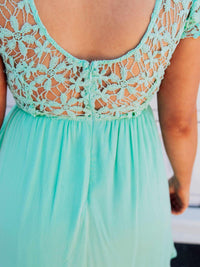 Thumbnail for Summer Nights Dress - Mint-Dresses-Southern Fried Chics