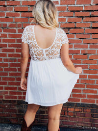 Thumbnail for Summer Nights Dress - White-Dresses-Southern Fried Chics