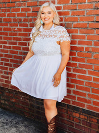 Thumbnail for Summer Nights Dress - White-Dresses-Southern Fried Chics
