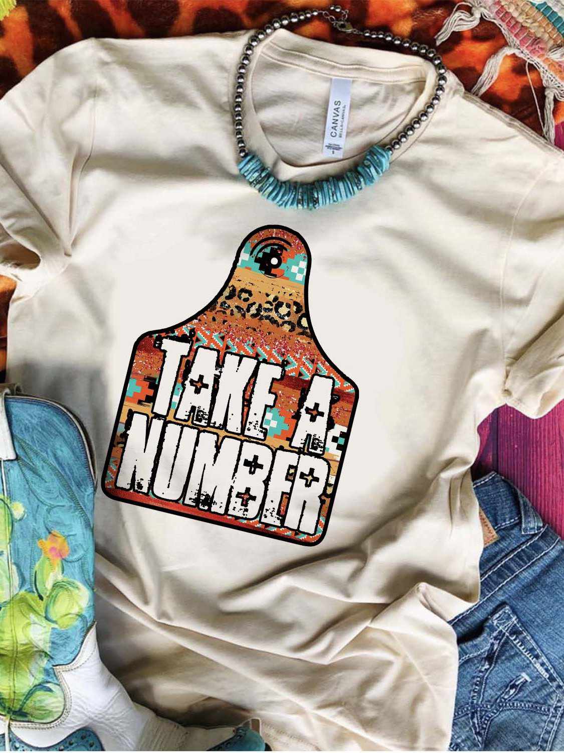 Take A Number Tee-T Shirts-Southern Fried Chics
