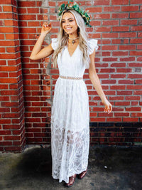 Thumbnail for Take My Hand Dress - White-Dresses-Southern Fried Chics