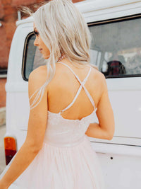 Thumbnail for The Way You Sparkle Dress - Pale Peach-Dresses-Southern Fried Chics