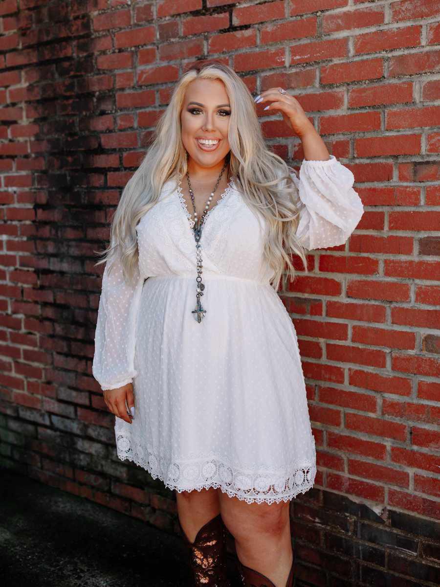 This One's For the Ladies Dress - White-Dresses-Southern Fried Chics