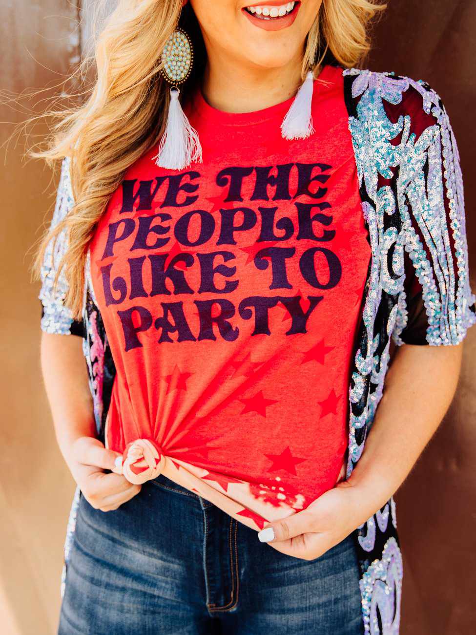 We The People Tee-T Shirts-Southern Fried Chics