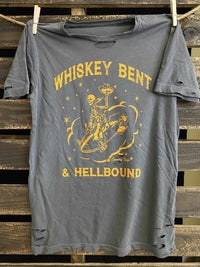 Thumbnail for Whiskey Bent And Hell Bound Tee-T Shirts-Southern Fried Chics