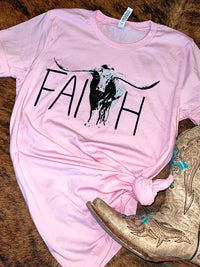 Thumbnail for Pink Faith T-shirt