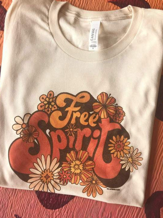 Free Spirit Tee-T Shirts-Southern Fried Chics